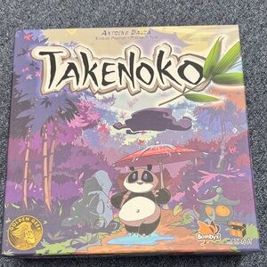 Takenoko Board Game - Colorful Purple/Pink Box